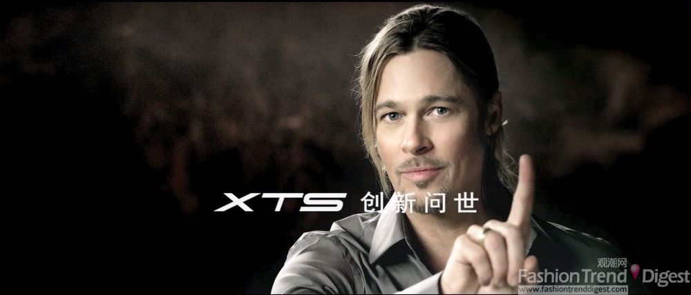 布拉德 皮特演绎凯迪拉克全新XTS创新风范