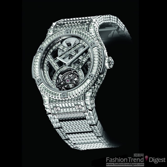 5.	Hublot 经典融合HAUTE JOAILLERIE “1百万美元”腕表