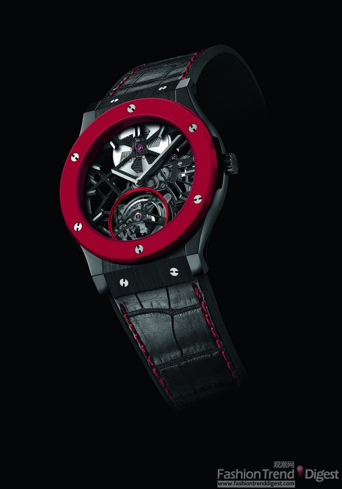 Only Watch 2013：HUBLOT宇舶表呈献全球首创亮红色陶瓷腕表