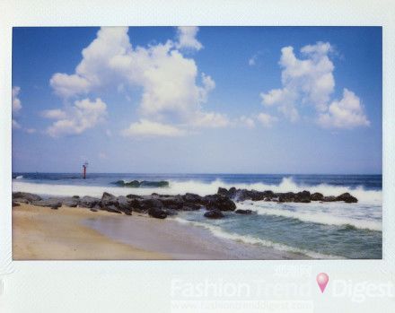 清新沙滩宝贝 这个夏天带上富士趣奇去看海