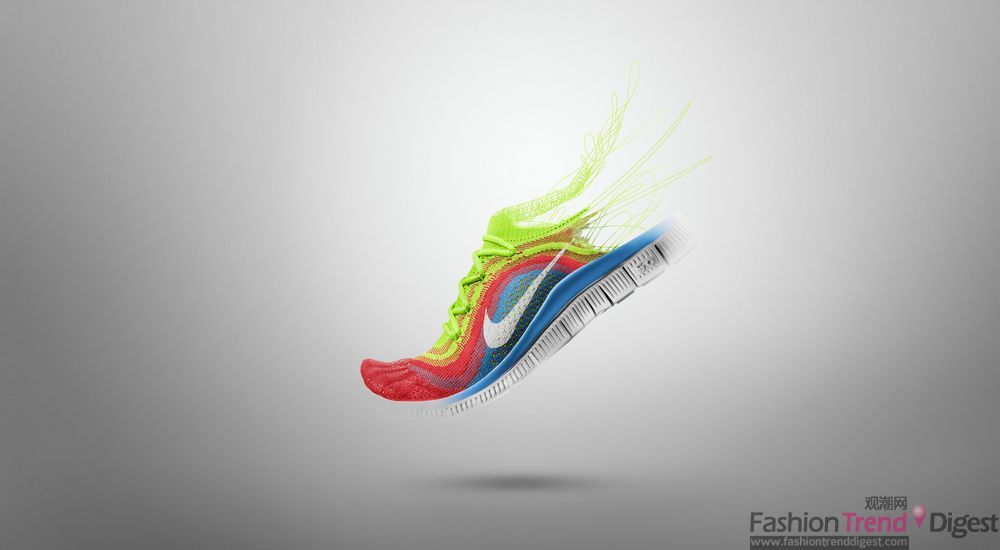 全新跑鞋Nike Free Flyknit——袜子般贴合