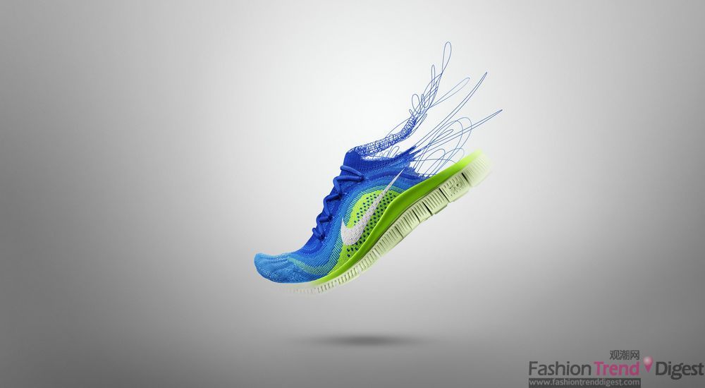 全新跑鞋Nike Free Flyknit——袜子般贴合