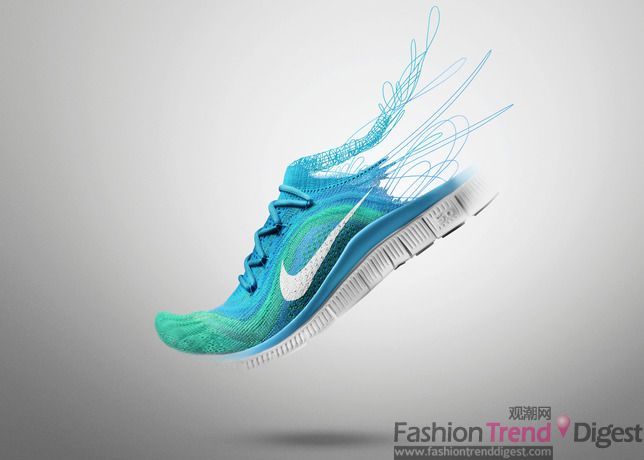 全新跑鞋Nike Free Flyknit——袜子般贴合