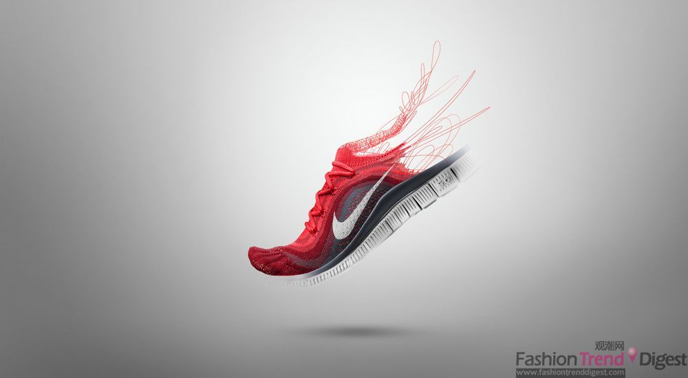 全新跑鞋Nike Free Flyknit——袜子般贴合