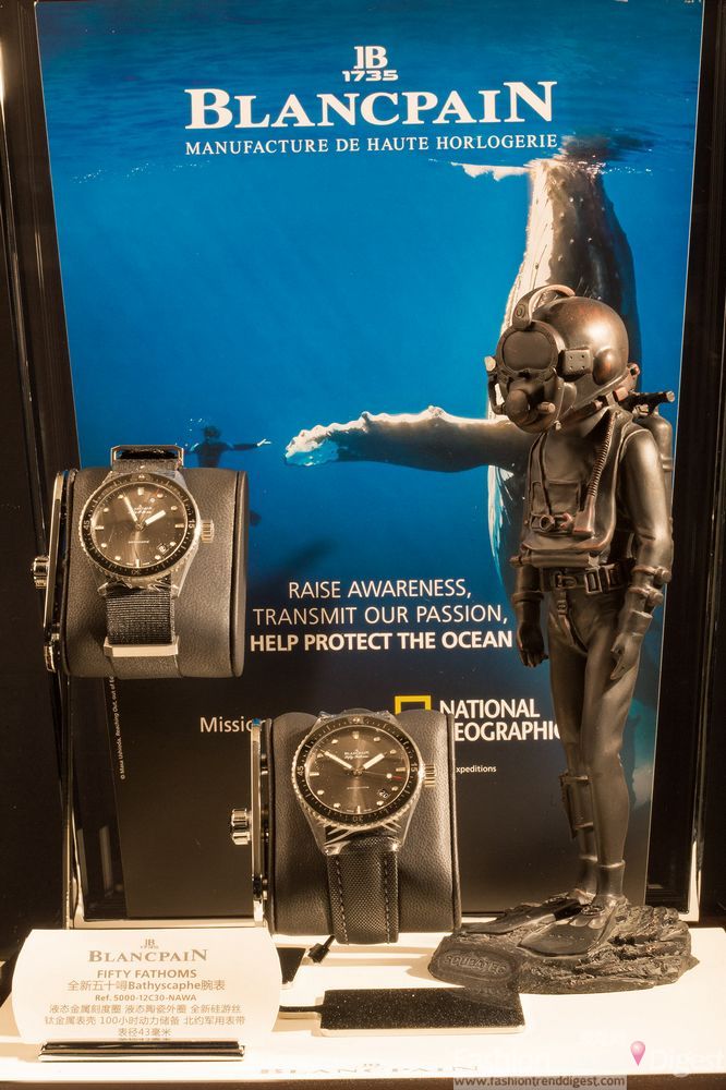 深海 传奇Blancpain宝珀50噚 — 现代潜水腕表开创者