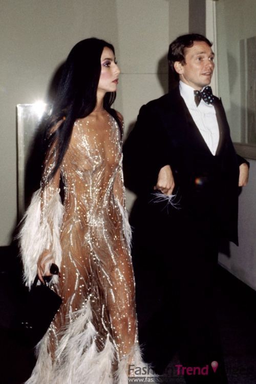 1974年 Bob Mackie和Cher
