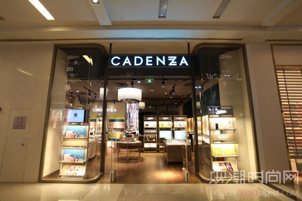 上海首家CADENZZA门店于九月十二日在来福士广场开幕