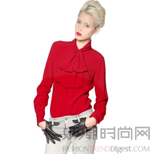 秋季紅色單品讓你變嫵媚