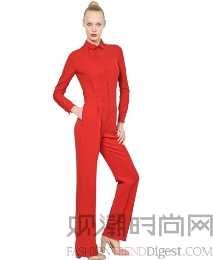 秋季紅色單品讓你變嫵媚