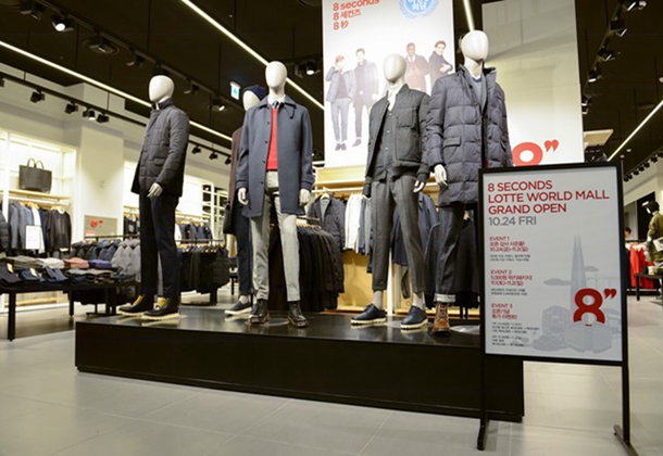 韩国快时尚品牌8Seconds计划两年内在中国开