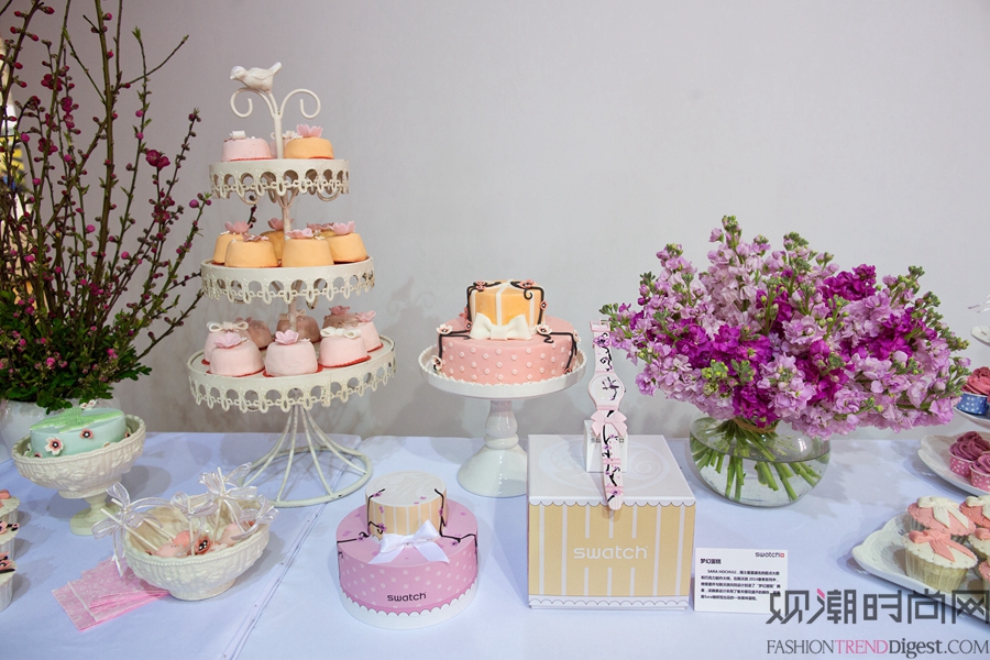 斯沃琪与甜点艺术家SARA HOCHULI的美味特献—甜点大厨特别款“梦幻蛋糕”发布