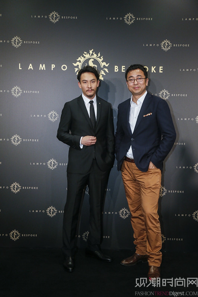 LAMPO BESPOKE（蓝豹个性化高级定制）上海旗舰店盛大开幕-携手著名电影人张震，打造现代个性定制风范