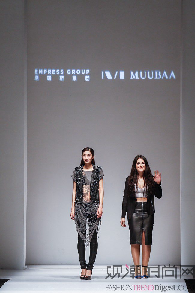 恩瑞斯传媒携伦敦皮衣品牌MUUBAA 精致绽放上海时装周