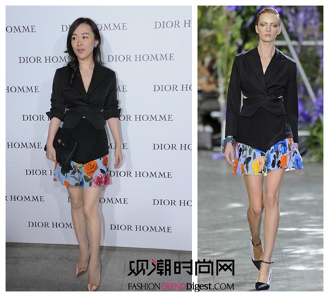 众多明星助阵上海Dior Homme 2014秋冬秀