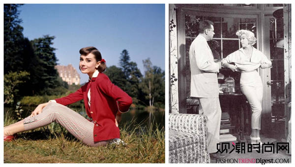 50年代“速可达”女孩都爱的卡布里裤