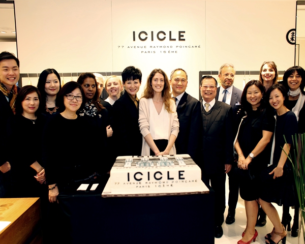 美麗在這里延伸—ICICLE Paris亮相上海 盛裝啟幕