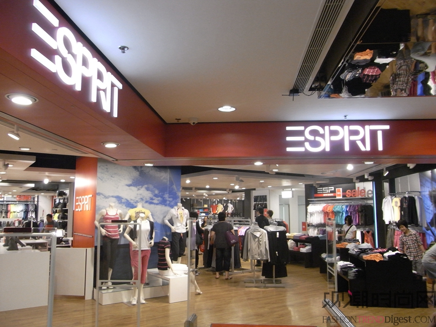 Esprit第三季度销售额下...