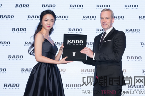 RADO瑞士雷达表携手汤唯荣耀发布依莎系列高科技陶瓷触感腕表 新任全球品牌代言人耀映上海