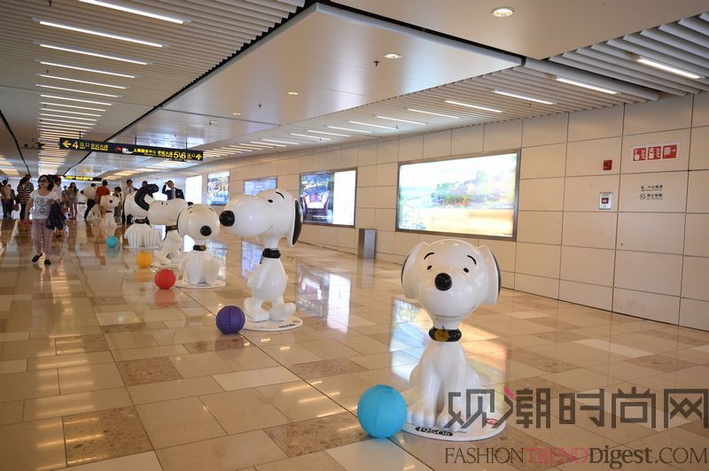 中秋小長假snoopy閑逛ifc商場
