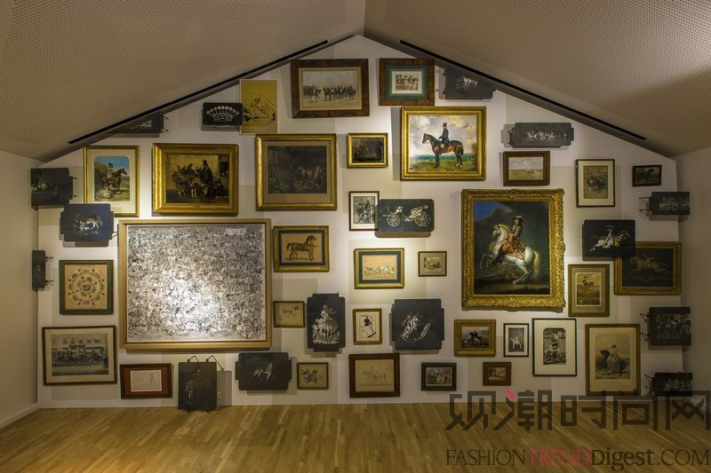 跨越时空 马到成功 上海“爱马仕之家”开幕展览—“爱马仕之马”