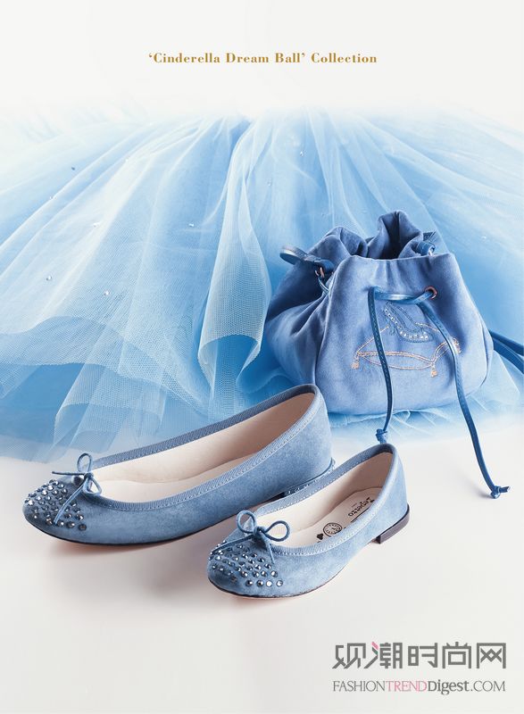 Repetto优雅水晶鞋 唯美演绎灰姑娘——Repetto迪士尼全球合作款3月唯美上市