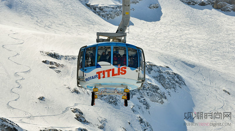 夏天想玩雪就去瑞士铁力士山