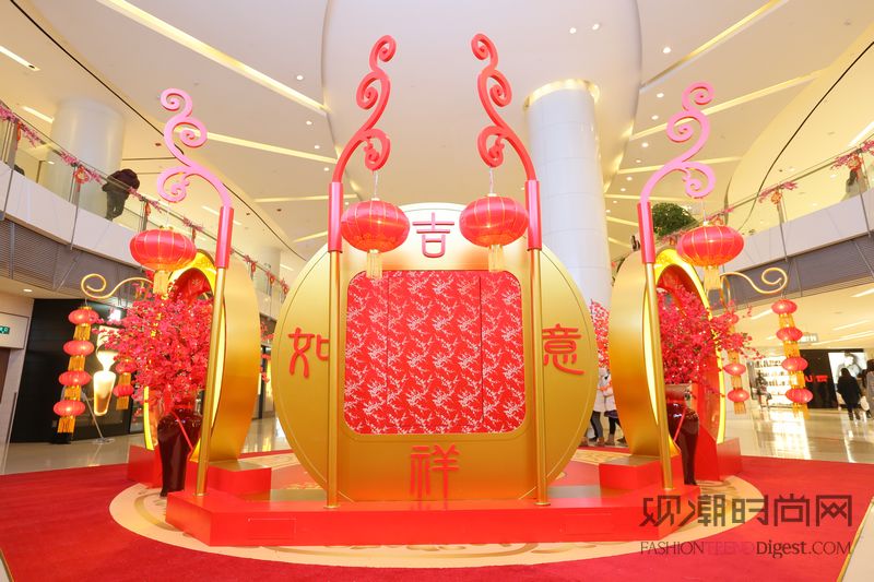 上海ifc商场百猴贺岁迎新春