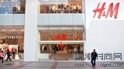 H&M销售额增长率现三年最低...