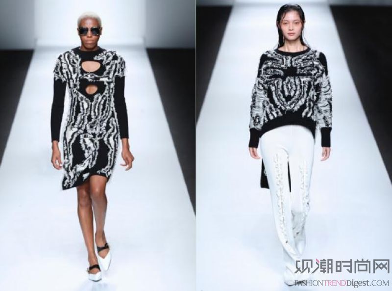 来自中国的针织时装系列 JU...