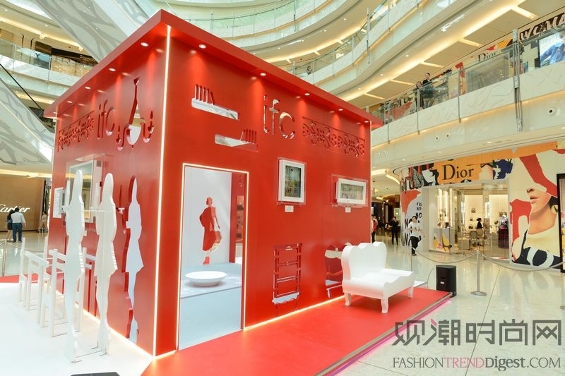 上海ifc商场 璀璨玻璃艺术耀国庆
