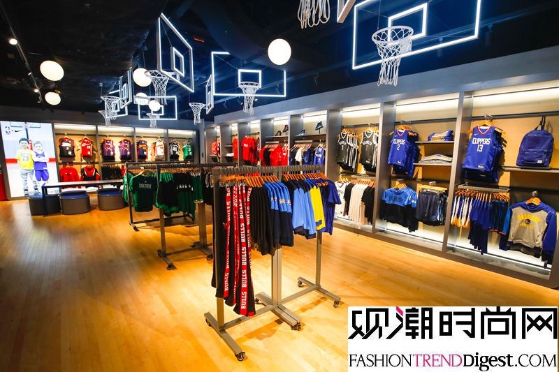 全球最大的NBA旗舰店在广州揭幕