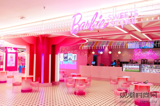 芭比创意主题娱乐体验式餐饮店...