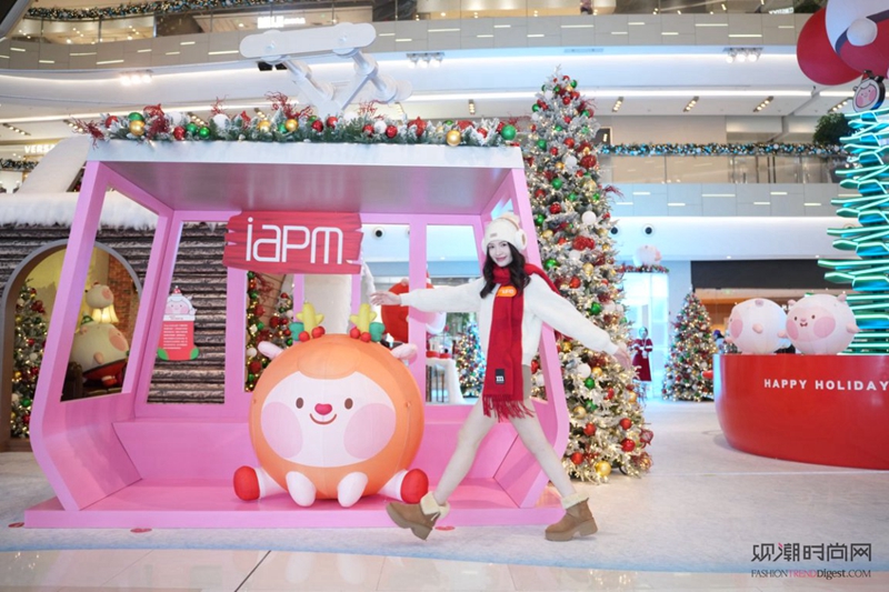 环贸iapm商场「“咚”日雪...