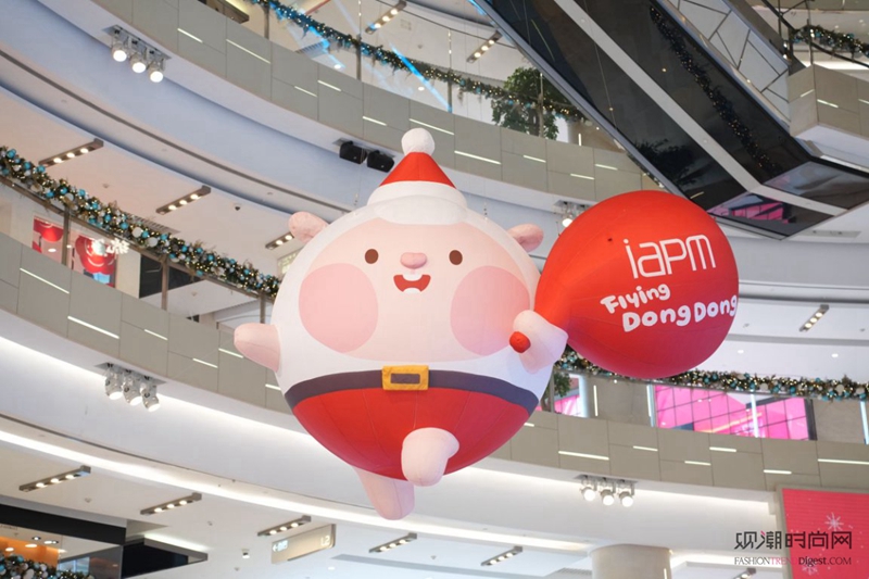 环贸iapm商场「“咚”日雪...