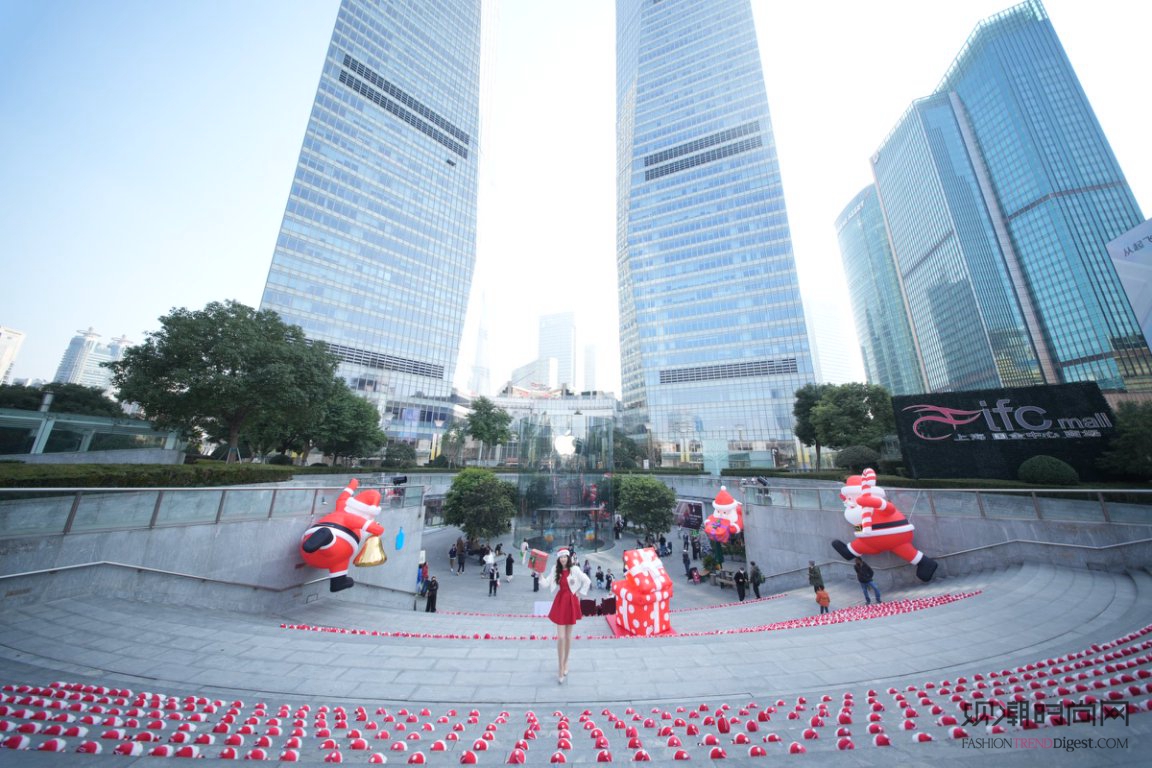 上海ifc商场 圣诞奇境乐园