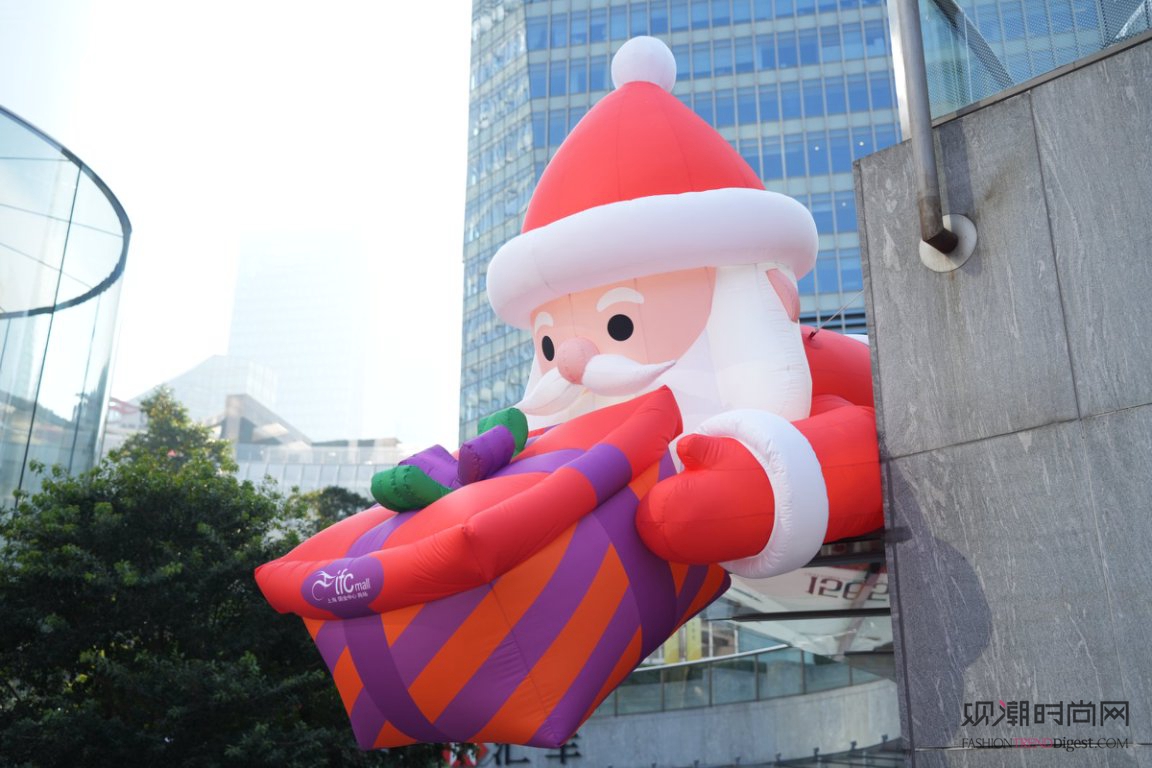 上海ifc商场 圣诞奇境乐园