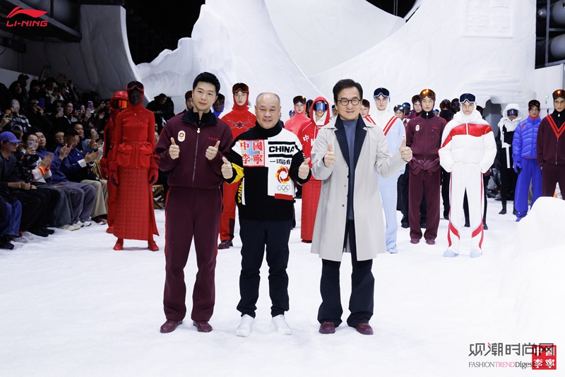 中国李宁2026秋冬米兰时装周大秀