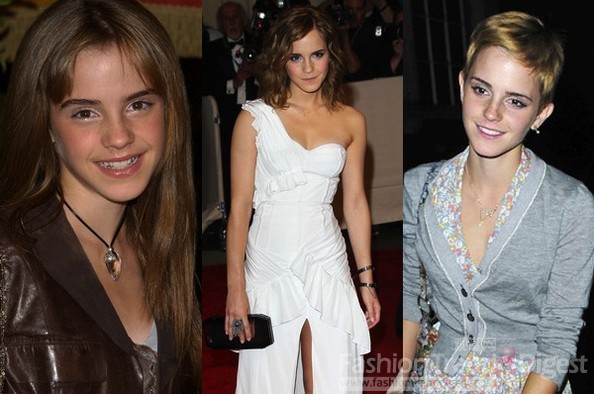 1. 艾瑪•沃特森（Emma Watson）: 飾演Hermione Granger（赫敏•格蘭杰）<br>
當(dāng)艾瑪•沃特森只有9歲時(shí)，當(dāng)小艾瑪出演哈利波特系列第一集時(shí)候，她還在學(xué)校念書。人們在大熒幕上見證了一個(gè)女孩兒的成長，現(xiàn)在20歲的她身價(jià)為3200萬。如今已經(jīng)20歲的她早已成為娛樂圈、時(shí)尚圈的全能選手，在修讀布朗大學(xué)課程的同時(shí)也是人氣極升的偶像，褪去了少女的青澀現(xiàn)在的她越發(fā)美麗迷人，但是年少成名的她能順利走下去嗎，這一切還需要時(shí)間的考驗(yàn)。<br>
 