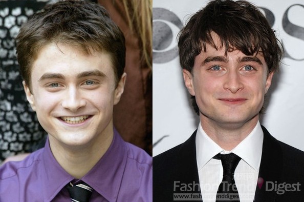 2. 丹尼爾•雷德克里夫 (Daniel Radcliffe): 飾演Harry Potter（哈利•波特）<br>
丹尼爾在屏幕上的首次亮相始于1999年12月在BBC電視臺(tái)的電視劇《大衛(wèi)-科波菲爾》中扮演少年大衛(wèi)-科波菲爾。《哈利波特》系列成就了他。他扮演的哈利•波特形象風(fēng)靡全球，成為最炙手可熱的少年明星之一。現(xiàn)在的他已經(jīng)21歲了，丹尼爾似乎并不滿足于此，頻頻嘗試話劇、文藝電影等更為小眾的表演，希望成長(zhǎng)中的哈利能蛻變?yōu)檠菁甲吭降拇竺餍恰?br>
 
