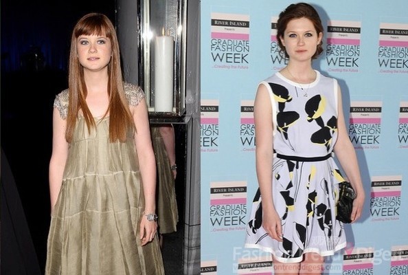 7. 邦妮•賴特（Bonnie Wright）: 飾演Ginny Weasley（金妮•韋斯萊 ）<br>
邦妮•賴特扮演的Ginny Weasley在七兄妹是最小的一個，同時也是Weasley的妹妹，在過去的幾年中，她的角色有大有小，但是在最近這部影片中，她成為哈利波特的心儀的女孩，現(xiàn)在19歲的她也與杰米•坎貝爾•鮑爾 (Jamie Campbell Bower)成功訂婚。<br>
 