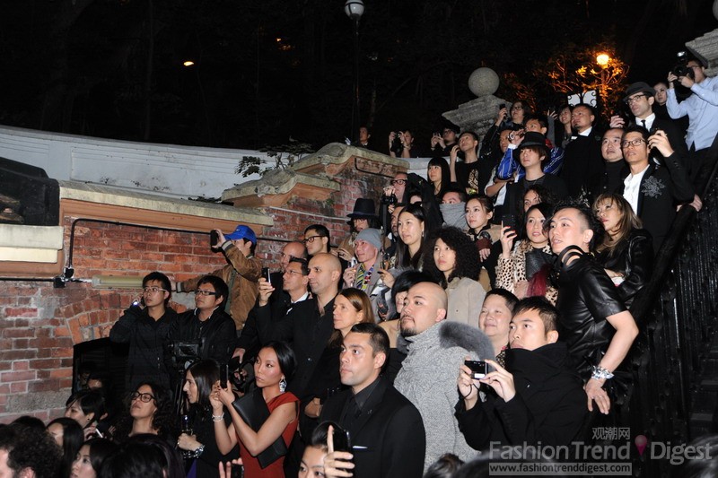Guests admiring the JOYCE 40th Anniversary Lighting Ceremony  