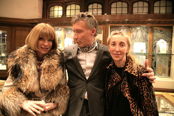 10 Corso Como for Liberty：<br>
Anna Wintour, Geoffroy <br>
de La Bourdonnaye，Carla Sozzani 