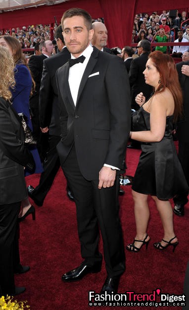 Jake Gyllenhaal身著Burberry<br>
 