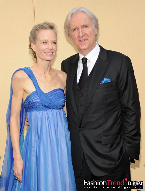 Suzy Amis and James Cameron 