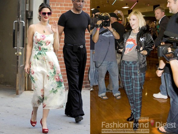 德魯•巴里摩爾 (Drew Barrymore)<br>
德魯•巴里摩爾 (Drew Barrymore)也是典型的IT Girl。她的造型總是能把我們帶回到90年代的時尚潮流中，其實到了今天，她總是以10幾歲的搖滾女孩造型出現在各種場合中，不論是穿著夏日柔美的印花裙還是格溫史蒂芬妮風格的百褶褲，她總是看起來那么地時尚前衛。<br>
 