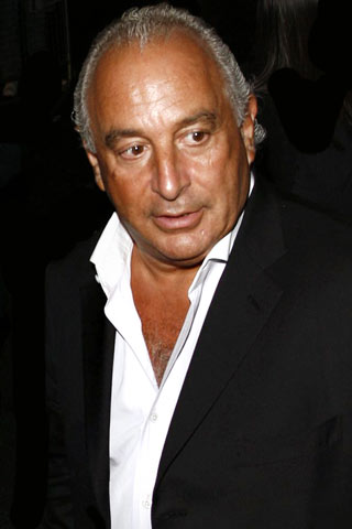 Philip Green：就像Simon Cowell，总会有些事情发生在他和他的好朋友Kate Moss的身上，会让你对她印象深刻。 