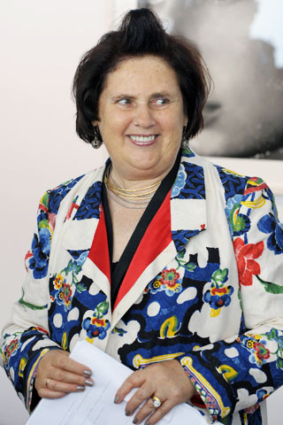 Suzy Menkes：英国至今最受尊敬的时尚记者。 