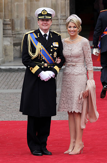 29. 荷兰王储威廉 亚历山大 (Crown Prince Willem Alexander) 和王妃马克西玛 索雷吉耶 (Princess Maxima Zorreguieta) 