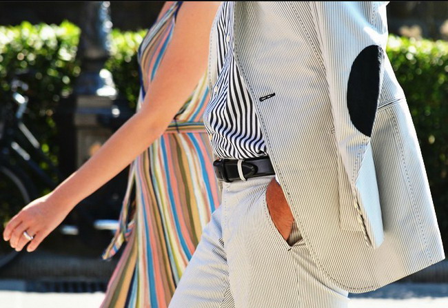 Tommy Ton����ʱװ�������  ��ɫ���˵�����