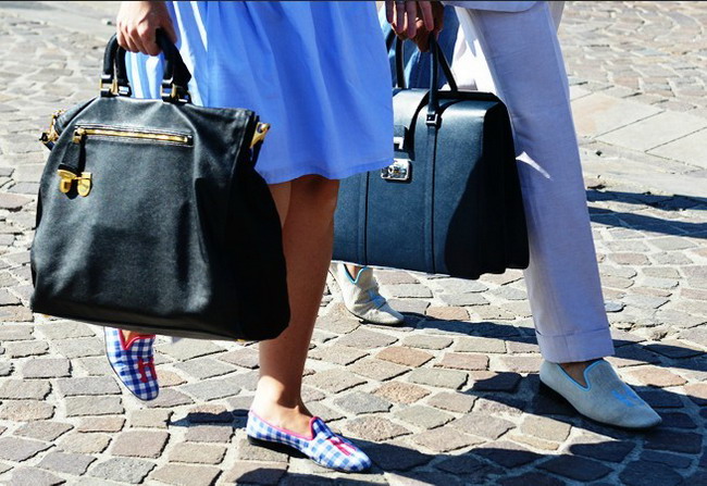 Tommy Ton����ʱװ�������  ��ɫ���˵�����